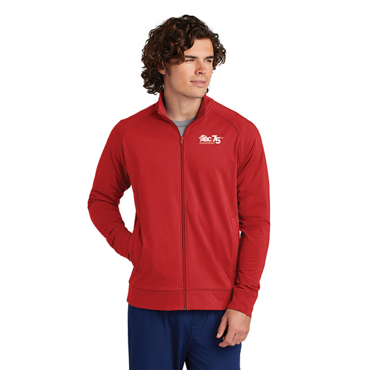 Sport-Tek® Sport-Wick® Stretch Full-Zip Cadet Jacket